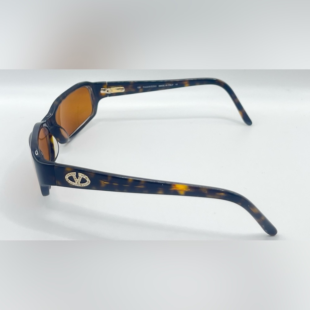 Valentino 3002 Tortoise Rectangular Sunglasses Fr… - image 5